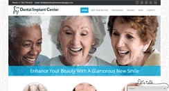 Desktop Screenshot of dentalimplantcenterlasvegas.com
