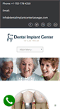 Mobile Screenshot of dentalimplantcenterlasvegas.com